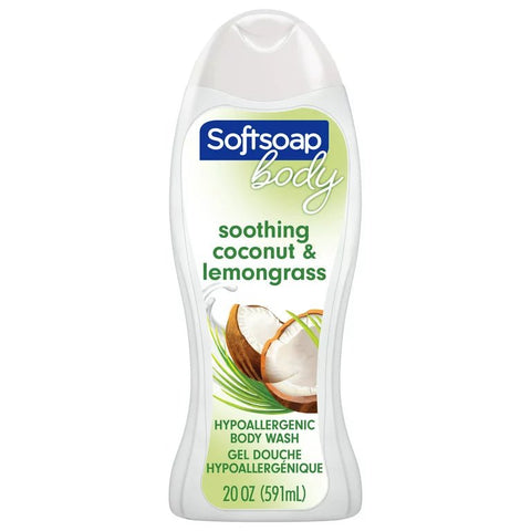 SOFTSOAP BODY WASH 20OZ - SOOTHING COCONUT & LEMON GRASS - Uplift Things