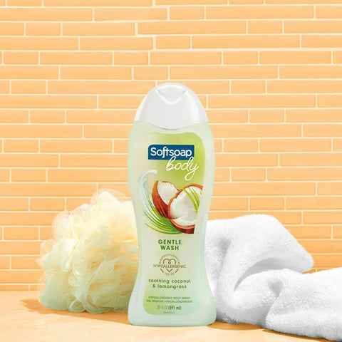 SOFTSOAP BODY WASH 20OZ - SOOTHING COCONUT & LEMON GRASS - Uplift Things