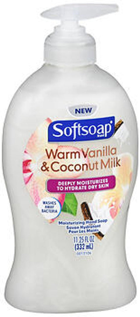 SOFTSOAP HANDSOAP 11.25OZ - WARM VANILLA & COCONUT MILK - Uplift Things