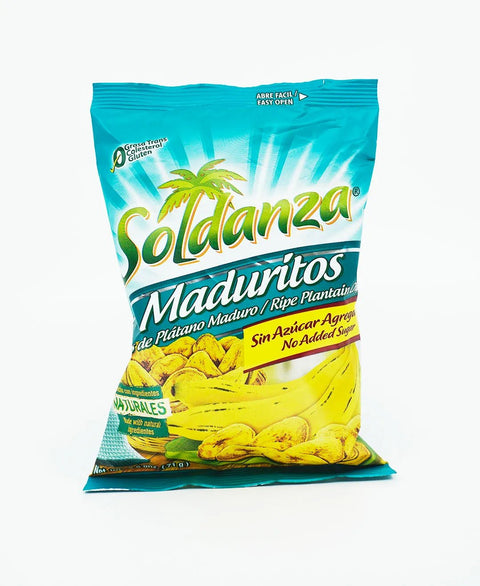 SOLDANZA MADURITOS 42G - RIPE PLANTAIN CHIPS - Uplift Things