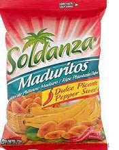 SOLDANZA PLANTAIN CHIP PEPPER 2.5OZ - SWEET RIPE PEPPER CHIP - Uplift Things