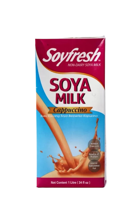 SOYFRESH SOYA MILK 1L - CAPPUCCINO - Uplift Things