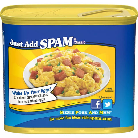 SPAM LUNCH MEAT 12OZ - CLASSIC - Uplift Things