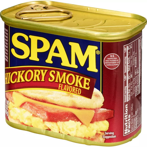 SPAM LUNCH MEAT 12OZ - HICKORY SMOKE - Uplift Things