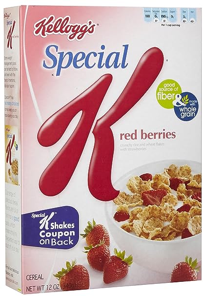 SPECIAL K RED BERRY CEREAL 12OZ - Uplift Things