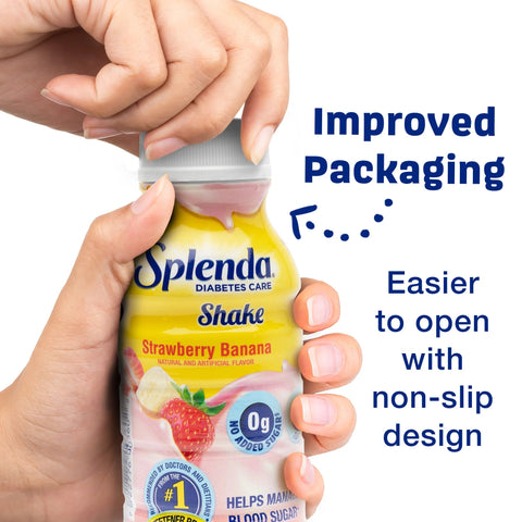 SPLENDA SHAKE 8FL - STRAWBERRY BANANA - Uplift Things