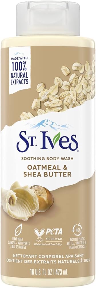 ST. IVES BODY WASH 16OZ - OATMEAL & SHEA BUTTER - Uplift Things