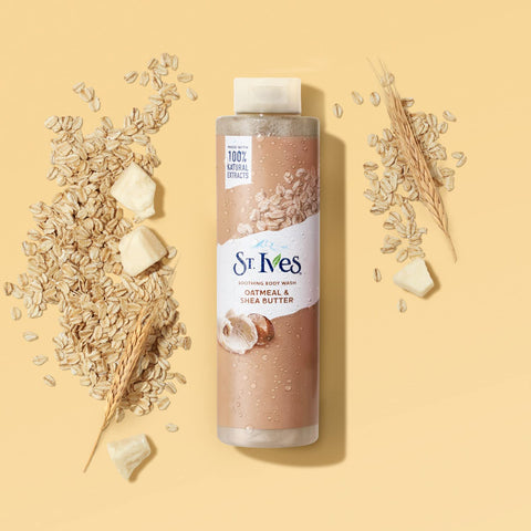 ST. IVES BODY WASH 16OZ - OATMEAL & SHEA BUTTER - Uplift Things