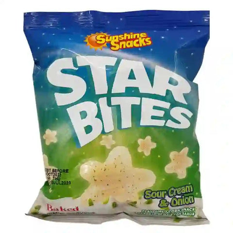 STAR BITES 25G - SOURCREAM & ONION - Uplift Things