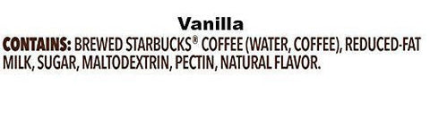 STARBUCKS FRAPPUCCINO 9.5 OZ - VANILLA - Uplift Things