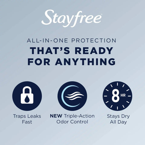 STAYFREE MAXI DEO PADS 66PCS - NO WINGS - Uplift Things