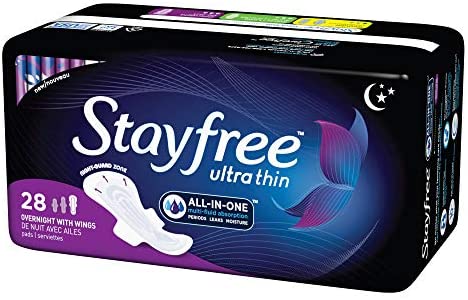 STAYFREE OVERNIGHT ULTRA 28PCS - ULTRA THIN - Uplift Things