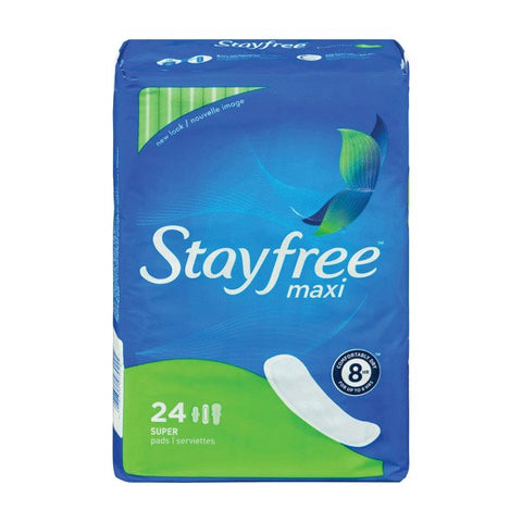 STAYFREE PADS 24PCS SUPER - Kurt Supermarket