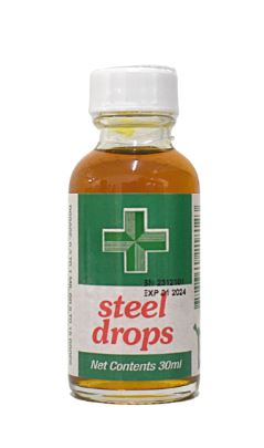 STEEL DROPS 30ML - Uplift Things