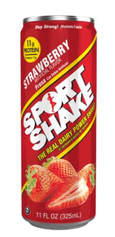 STRONG SHAKE MIK 325ML - STRAWBERRY - Uplift Things