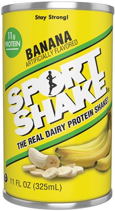 STRONG SHAKE MILK 325ML - BANANA - Uplift Things