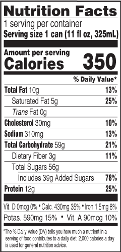 STRONG SHAKE MILK 325ML - CHOCOLATE - Uplift Things