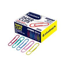 STUDMARK JUMBO PAPER CLIPS 50MM - Uplift Things