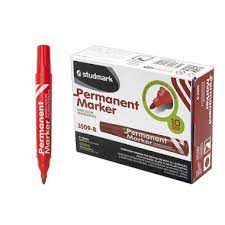 STUDMARK PERMANENT MARKER B RED - Uplift Things