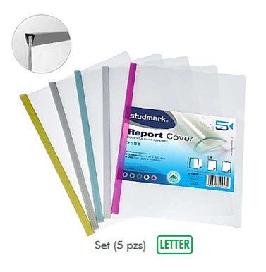 STUDMARK PLASTIC FILE 5PCS REPORT COVER - Uplift Things