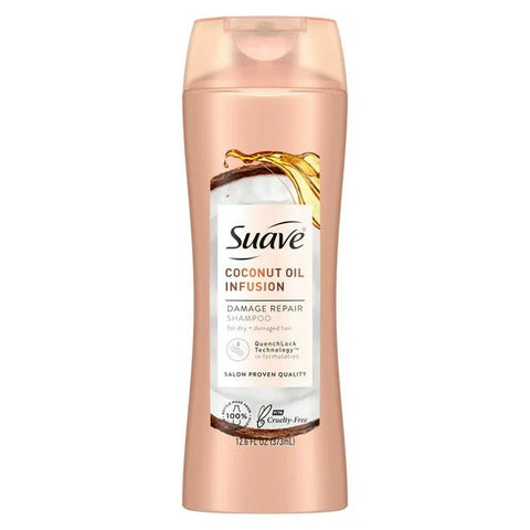 SUAVE SHAMPOO 12.6 OZ COCONUT OIL - DAMAGE REPAIR - Uplift Things