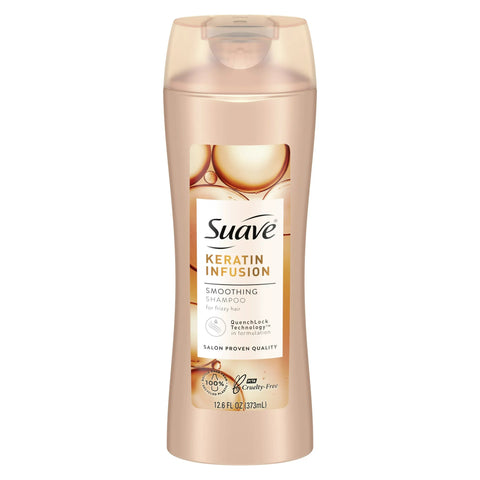 SUAVE SHAMPOO 12.6 OZ KERATIN INFUSION - SMOOTH - Uplift Things