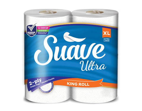 SUAVE ULTRA TOILET PAPER 4PK - EXTRA LARGE - Uplift Things