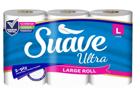 SUAVE ULTRA TOILET PAPER 6PK - LARGE - Uplift Things