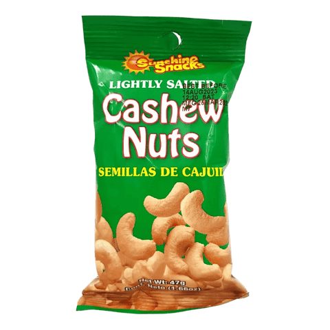 SUNSHINE CASHEW NUTS 47G - LIGHTLY SALTED - Uplift Things