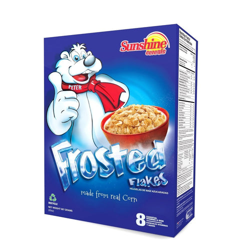 SUNSHINE CEREAL 20OZ - FROSTED FLAKES - Uplift Things