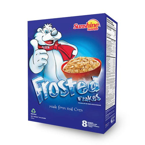 SUNSHINE CEREAL 740G - FROSTED FLAKES - Uplift Things