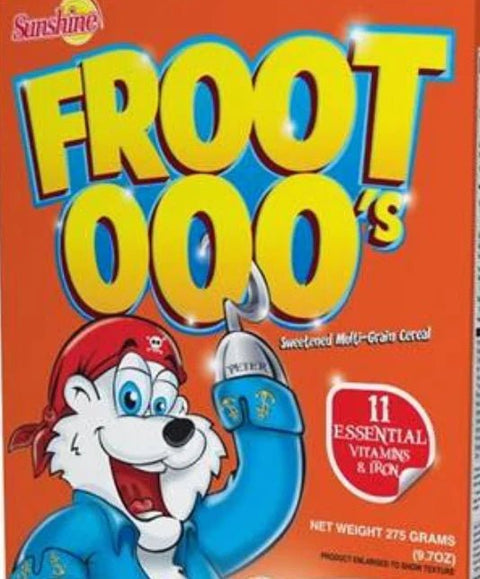 SUNSHINE CEREAL FROOT OOO'S 275G - Uplift Things