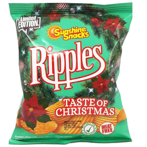 SUNSHINE RIPPLES CHIP 35G - TASTE OF CHRISTMAS - Uplift Things