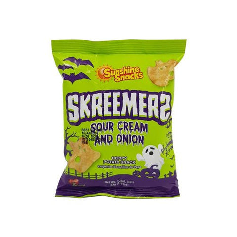 SUNSHINE SKREEMERS 23G - SOUR CREAM & ONION - Uplift Things