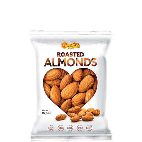 SUNSHINE SNACKS 37G - ROASTED ALMONDS - Uplift Things