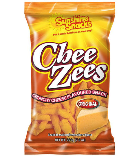 SUNSHINE SNACKS CHEE ZEES 225G - Uplift Things