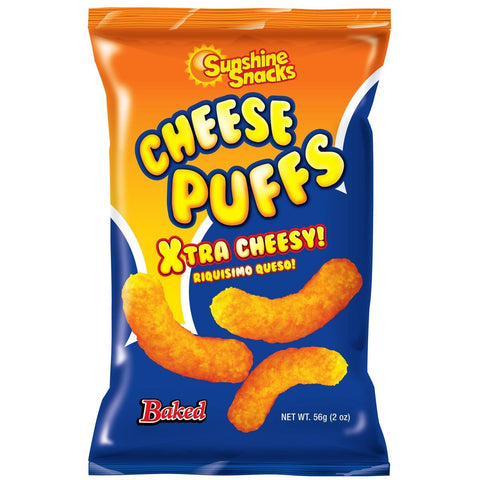 SUNSHINE SNACKS CHEESE PUFF 56G - Uplift Things