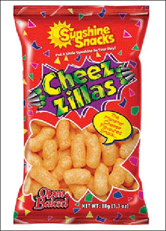 SUNSHINE SNACKS CHEEZ ZILLAS 38G - Uplift Things