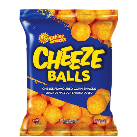 SUNSHINE SNACKS CHEEZE BALLS 35G - Uplift Things