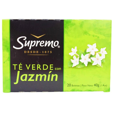 SUPREMO GREEN TEA 1.4OZ - JASMINE FLAVOR - Uplift Things