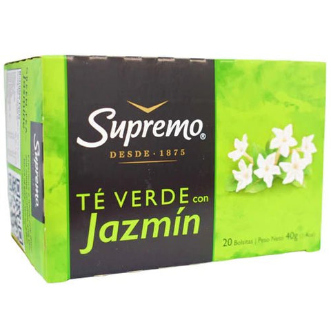 SUPREMO GREEN TEA 1.4OZ - JASMINE FLAVOR - Uplift Things