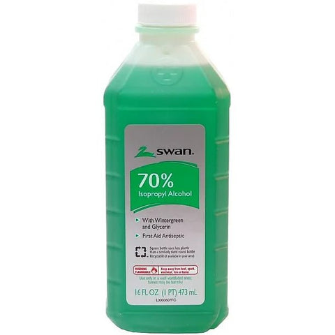 SWAN ISOPRPYL ALCOHOL 16OZ - GREEN - Uplift Things