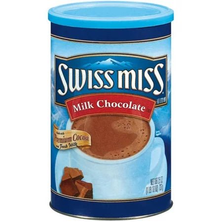 SWISS MISS CANISTER 26OZ - MILK CHOCOLATE - Uplift Things