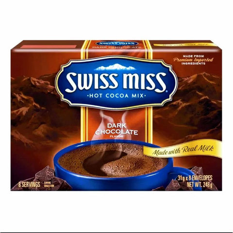 SWISS MISS HOT COCOA 10PCS - DARK CHOCOLATE - Uplift Things