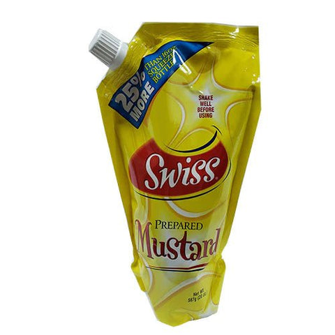 SWISS SPOUCH MUSTARD 20OZ - Uplift Things