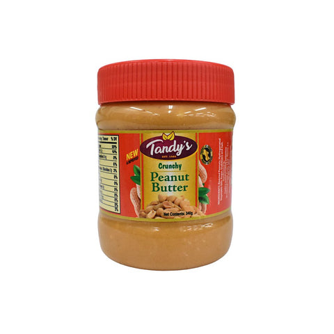 TANDY'S CRUNCHY PEANUT BUTTER 340G - Uplift Things