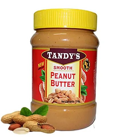 TANDY'S SMOOTH PEANUT BUTTER 510G - Uplift Things