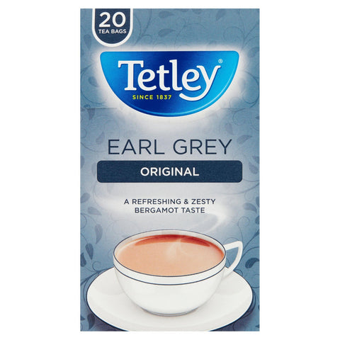 TETLEY EARL GREY TEA 20PCS - Uplift Things