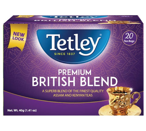 TETLEY TEA 20PCS - PREMIUM BRITISH BLEND - Uplift Things