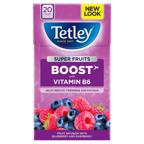 TETLEY TEA 20PCS- SUPER BOOST VITAMIN B6 - Uplift Things